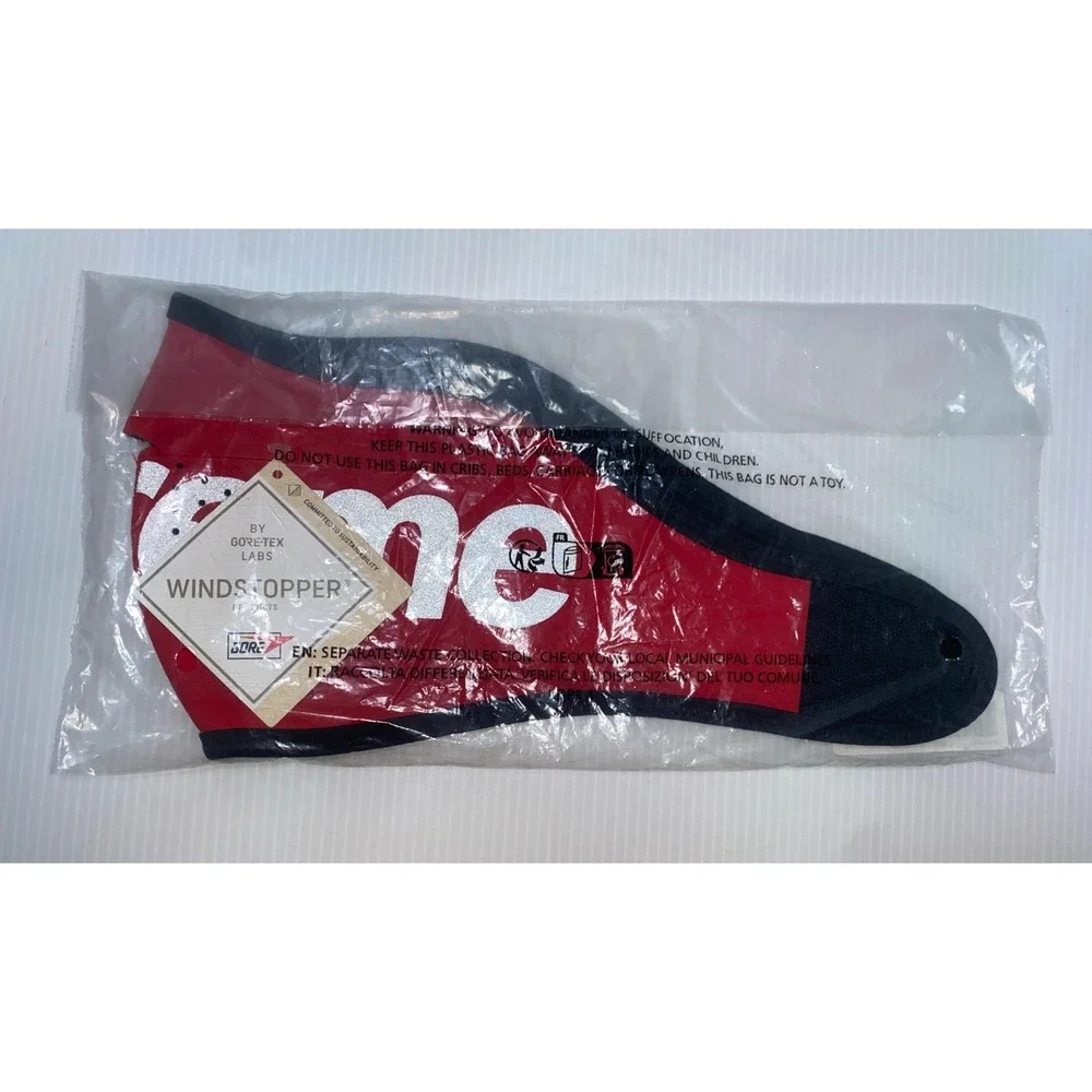 Supreme Windstopper Face Mask Red, Black FW23 Brand New 100% Authentic C89